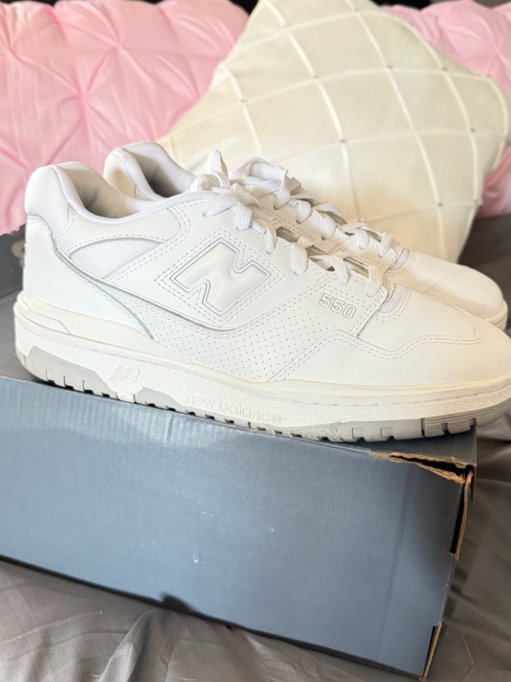 New Balance 550 Men’s Sneakers in White